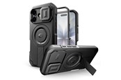 Puhelin - Kannet ja kotelot - Tech-Protect Kevlar MagSafe Case for iPhone 17 - Black - 5906302331611