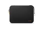 Laukut - Tech-Protect Hardpouch Laptop Case 13-14 - Black and Orange - 5906302331833