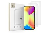 Puhelintarvikkeet - Näytönsuojat - Tech-Protect Glass Fit+ 2-pack tempered glass for Google Pixel 9 / 9 Pro / 10 / 10 Pro - transparent - 5906302331970