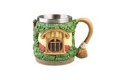 Fanituotteet - Lord of the Rings - Hobbiton Tankard with Steel Cup - Mukit - JAR008