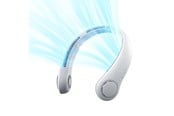 Powerbank - Jisulife Neck Fan 3 4000mAh Portable Neck Fan - Gray Powerbank - Harmaa - 4000 mAh - 6975061533054