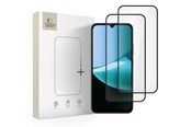 Puhelintarvikkeet - Näytönsuojat - Tech-Protect Glass Fit+ 2-pack tempered glass Xiaomi Redmi 15C / Poco C85 - black - 5906302332120