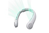 Powerbank - Jisulife Neck Fan 4 5000mAh Portable USB Neck Fan - Gray Powerbank - Harmaa - 5000 mAh - 6975061533344