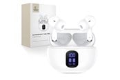 Kuulokkeet - Tech-Protect UltraBoost TWS Pro G2 Headphones - White - 5906302332274