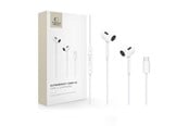 Kuulokkeet - Tech-Protect Ultraboost Core G2 USB-C Headphones - White - 5906302332311