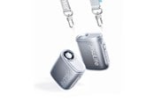 Powerbank - Jisulife Neck Fan 5 4500mAh Mini Fan with Lanyard - Black Powerbank - musta - 4500 mAh - 6975061537502