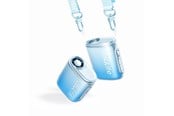 Powerbank - Jisulife Neck Fan 5 4500mAh Mini Fan with Lanyard - Blue Powerbank - Sininen - 4500 mAh - 6975061537526