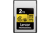 Muistikortti - Lexar Professional GOLD CFexpress 4.0 Type A - 2TB - LCAEXG4002T-RNENG