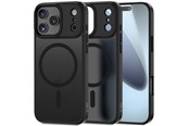 Puhelin - Kannet ja kotelot - Tech-Protect Matt MagSafe Case for iPhone 17 Pro - Matte Black - 5906302332960