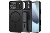 Puhelin - Kannet ja kotelot - Tech-Protect Matt MagSafe Case for iPhone 17 Pro Max - Matte Black - 5906302332977