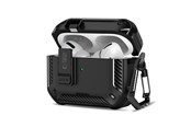 Puhelin - Kannet ja kotelot - Tech-Protect Carbonox MagSafe Case for AirPods Pro - Black - 5906302333172