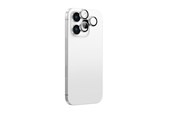 Puhelintarvikkeet - Näytönsuojat - AmazingThing AR Aluminum 3 Lens Glass with Camera Lens Frame for iPhone 16 Pro / 16 Pro Max - Silver - IP16CAM3SGLA