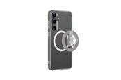 Puhelin - Kannet ja kotelot - AmazingThing Minimal Mag Case with Magnetic Ring and Magnetic Ring for Samsung Galaxy S25 - Transparent - S25MRCL