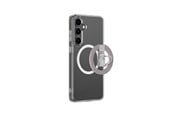 Puhelin - Kannet ja kotelot - AmazingThing Minimal Mag Case with Magnetic Ring and Magnetic Ring for Samsung Galaxy S25+ - Transparent - S25PMRCL