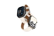 Smartwatch - Lisävarusteet - AmazingThing Class Band Leather Strap for Apple Watch 45 / 46 / 49 mm - Light Beige - TGL49WH