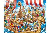 Palapelit - Larsen Puzzles Puzzle Vikings - 30 pieces Maxi (36.5x28.5 cm) Lattia - US41
