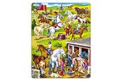 Palapelit - Larsen Puzzles Puzzle Horses - 50 pieces Maxi (36.5x28.5 cm) Lattia - US26