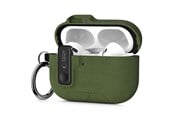 Puhelin - Kannet ja kotelot - Tech-Protect  Slim Hook Case for AirPods Pro 3 - Green - 5906302333271