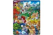Palapelit - Larsen Puzzles Puzzle Grimm's Fairy Tales - 33 pieces Maxi (36.5x28.5 cm) Lattia - US24