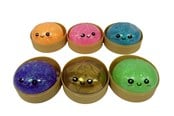 Pienet lahjat lapsille - Trend Toys Kawaii Glitter Slime Dumplings 1psc 6cm. Asst. In Steam basket - 201089
