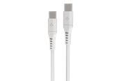 USB kaapelit - Hune Tallo USB-C To USB-C Cable 3m (3A/60W) - Snow White - AT-ACC-CA-394