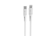 USB kaapelit - Hune Tallo USB Type C to Lightning 1m (3A/9V) MFi Certified - Snow White - AT-ACC-CA-396