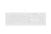 Näppäimistöt - Cherry Contour Active Key MedicalKey ClassicClean AK-C8100 - keyboard - medical hygienic design full size - AZERTY - French - white Input Device - Näppäimistö - Ranskalainen - Valkoinen - AK-C8100F-U1-W/FR