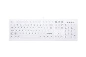 Näppäimistöt - Cherry Contour MedicalKey AK-C8100 Sanitizable - Näppäimistö - Englanti (US) - Valkoinen - AK-C8100F-U1-W/US