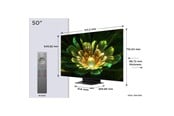 Televisio - TCL 50" Televisio LED 4K C79K 50C79K TV - 50C79K