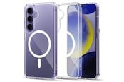 Puhelin - Kannet ja kotelot - Tech-Protect  FlexAir Hybrid MagSafe Case for Samsung Galaxy S25 FE - Transparent - 5906302332823