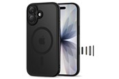 Puhelin - Kannet ja kotelot - Tech-Protect  Magpeak Magsafe CC Case for iPhone 17 - Matte Black - 5906302333547