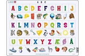 Palapelit - Larsen Puzzles Puzzle Learn the letters (29) - 29 pieces Maxi (36.5x28.5 cm) Lattia - LS829