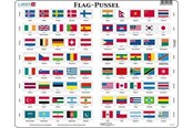 Palapelit - Larsen Puzzles Puzzle Flag-Puzzle - 80 pieces Maxi (36.5x28.5 cm) Lattia - L2