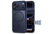 Puhelin - Kannet ja kotelot - Tech-Protect Magpeak Magsafe CC Case for iPhone 17 Pro Max - Navy Matte - 5906302333806