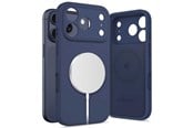 Puhelin - Kannet ja kotelot - Tech-Protect Silicone MagSafe Case for iPhone 17 Pro Max - Navy Blue - 5906302333875