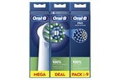 Sähköhammasharjat - Oral-B Hammasharjan vaihtopäät CrossAction - 8700216018913