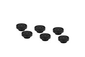 DIY Vesijäähdytys - Thermal Grizzly DeltaMate Plug - Black (6-Pack) - TG-DM-FIT-6009