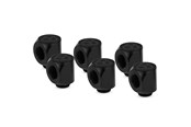 DIY Vesijäähdytys - Thermal Grizzly DeltaMate Rotary - 90° Black (6-P - TG-DM-FIT-6003