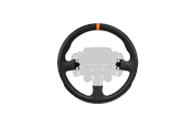 Pelit - lisävarusteet - Simagic ZS-330RR Rounded Steering Wheel Rim 330mm - Leather - SMG-RIM-ZS-330RR-L