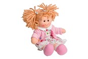 Nuket, pehmolelut ja oheistarvikkeet - Bigjigs Fabric Doll Poppy - 28cm - BJD005