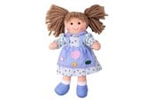 Nuket, pehmolelut ja oheistarvikkeet - Bigjigs Fabric Doll Grace - 28cm - BJD003