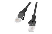 Verkkokaapelit - Lanberg patch cable - black RAL 9004 - Musta - PCU5-10CC-0100-BK