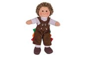 Nuket, pehmolelut ja oheistarvikkeet - Bigjigs Fabric Doll Jack - 28cm - BJD045