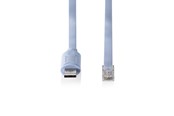 Verkkokaapelit - DIGITUS USB 2.0 to RJ45 Console Adapter Cable - 1.8m - Sininen - DA-70173