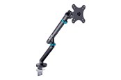 Seinäkiinnitys, AV-kiinnikkeet & AV-kalusteet - DIGITUS mounting kit - for curved / flat panel - single design 10 kg - black - Max 10 kg - recommended for 35 " - DA-90469