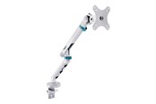 Seinäkiinnitys, AV-kiinnikkeet & AV-kalusteet - DIGITUS mounting kit - for curved / flat panel - single design 10 kg - white - Max 10 kg - recommended for 35 " - DA-90470