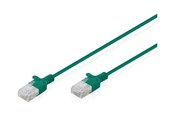 Verkkokaapelit - DIGITUS patch cable - green - Vihreä - DK-1618-010S-G
