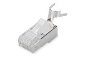 Verkkokaapelit - DIGITUS network connector - clear - Läpinäkyvä - AK-219604-100