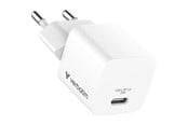 Puhelin - Adapterit & Laturit - Verbatim Mini GaN Charger 20W with USB-C Cable - 32396