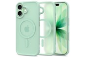 Puhelin - Kannet ja kotelot - Tech-Protect MagMat MagSafe Case for iPhone 17 - Clear Green - 5906302334131